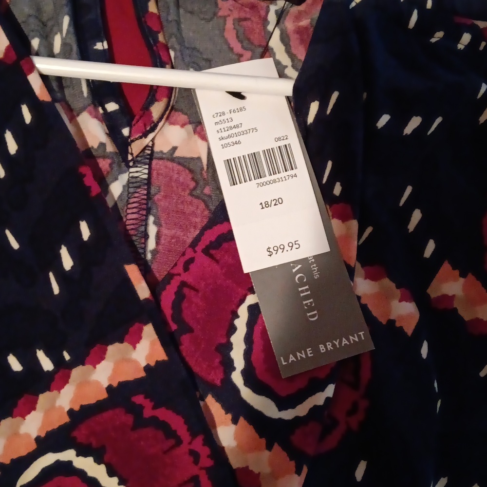 NWT lane Bryant jumpsuit 18/20